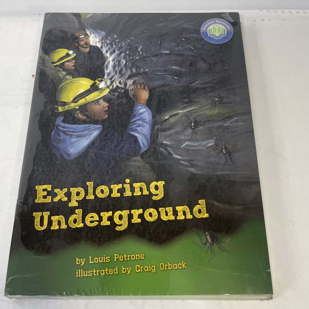 Fountas & Pinell Literacy Sealed 6 Pack Book Set Exploring Underground